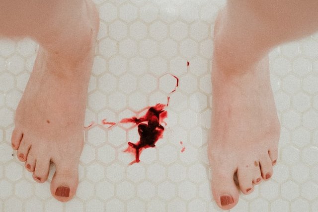 sangramento vaginal em sonho