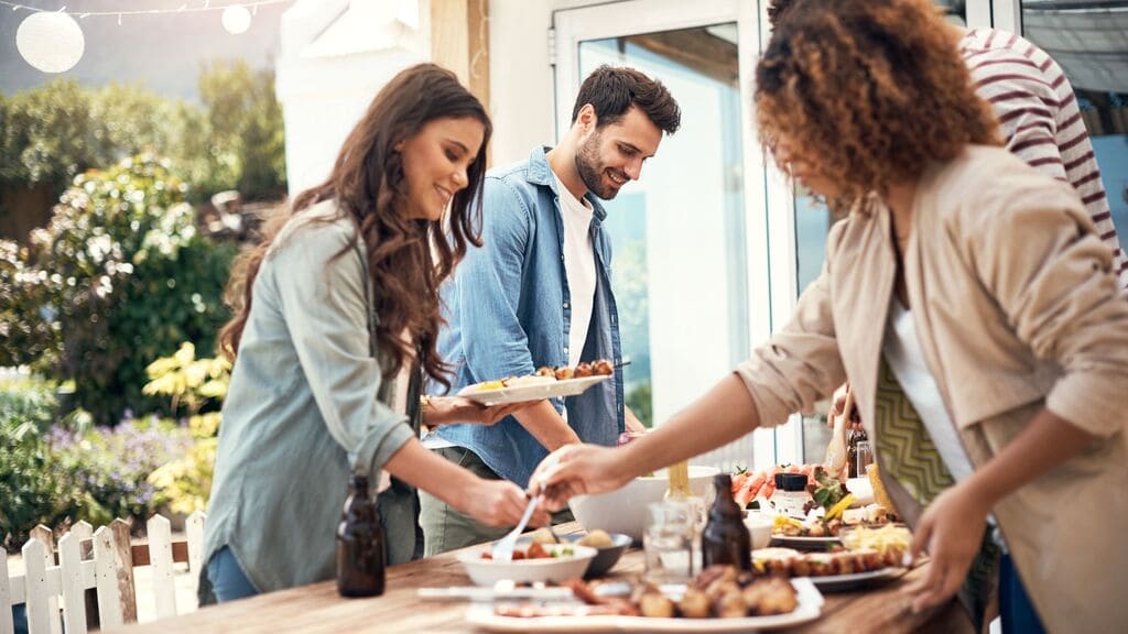 significado de sonhar com festa e comida
